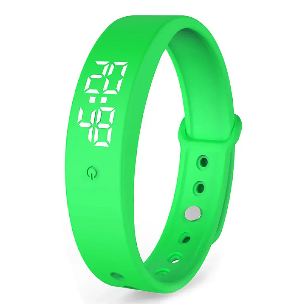 Vandafvisende Smartwatch med Vibrationsalarm