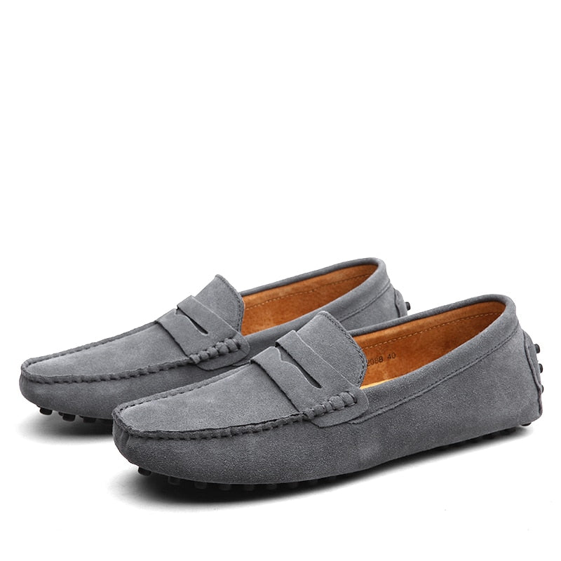 Stilfuld Italiensk | Herre Mode Casual Suede Loafers til Ham