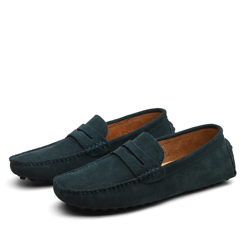 Stilfuld Italiensk | Herre Mode Casual Suede Loafers til Ham