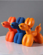Radiant Glow - Gylden Snude Ballonskulptur