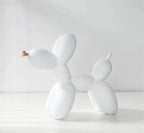 Radiant Glow - Gylden Snude Ballonskulptur