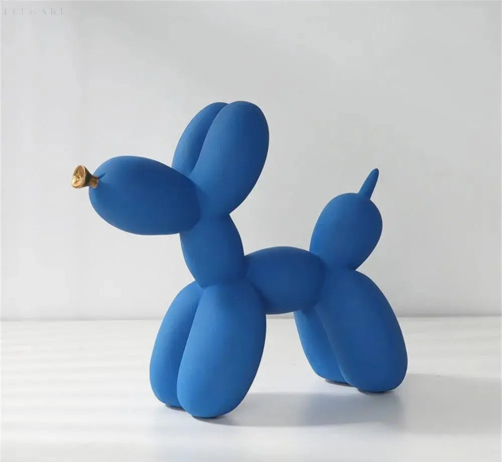 Radiant Glow - Gylden Snude Ballonskulptur