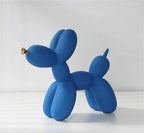 Radiant Glow - Gylden Snude Ballonskulptur
