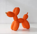 Radiant Glow - Gylden Snude Ballonskulptur