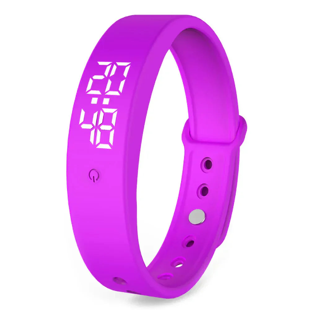Vandafvisende Smartwatch med Vibrationsalarm