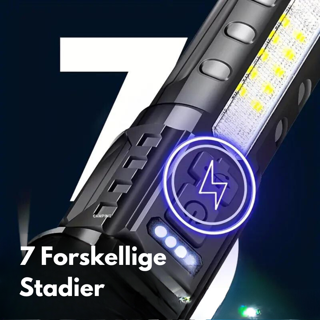 Robust Lommelygte - 5000 Lumen
