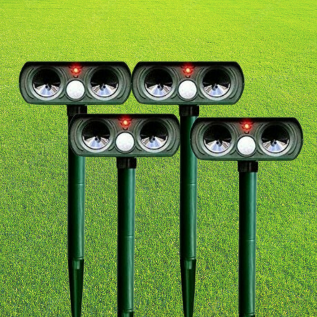 Solar-Powered Infrared Animal Pest Repellent