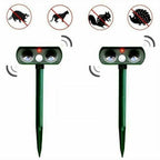 Solar-Powered Infrared Animal Pest Repellent