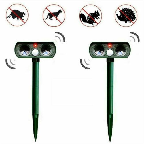 Solar-Powered Infrared Animal Pest Repellent