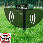 Solar-Powered Infrared Animal Pest Repellent