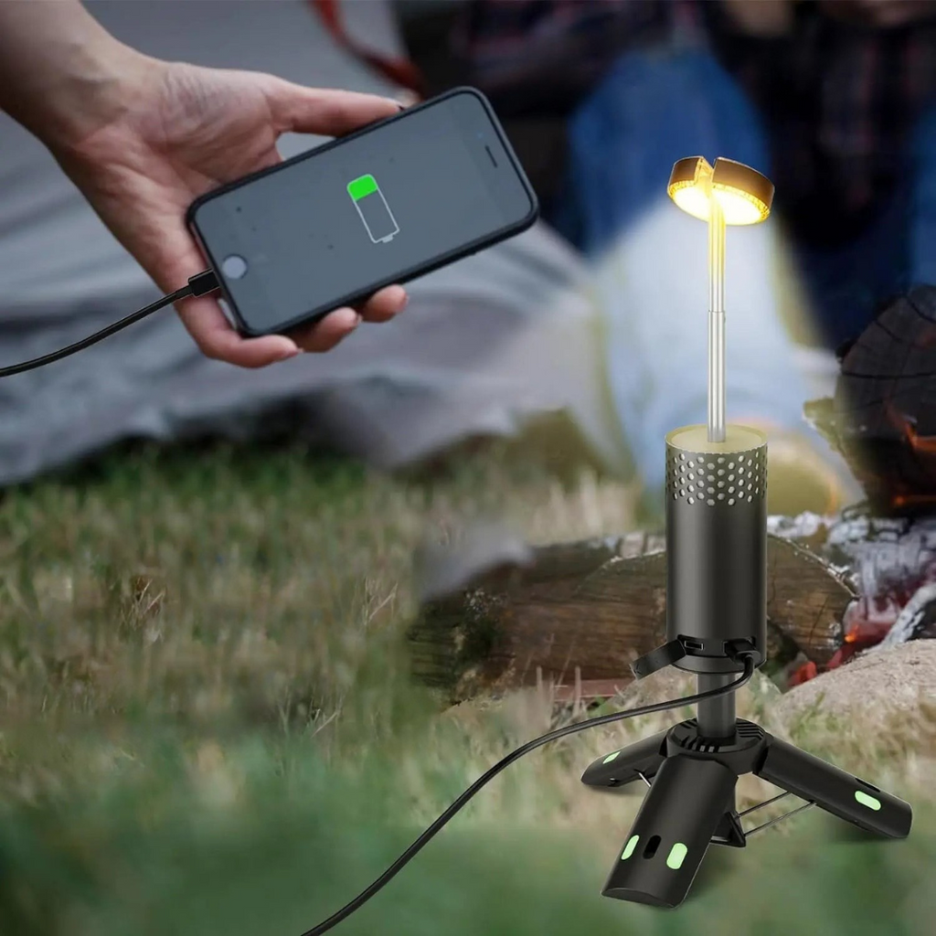 LIEF – Køb LED campinglampe med genopladeligt batteri