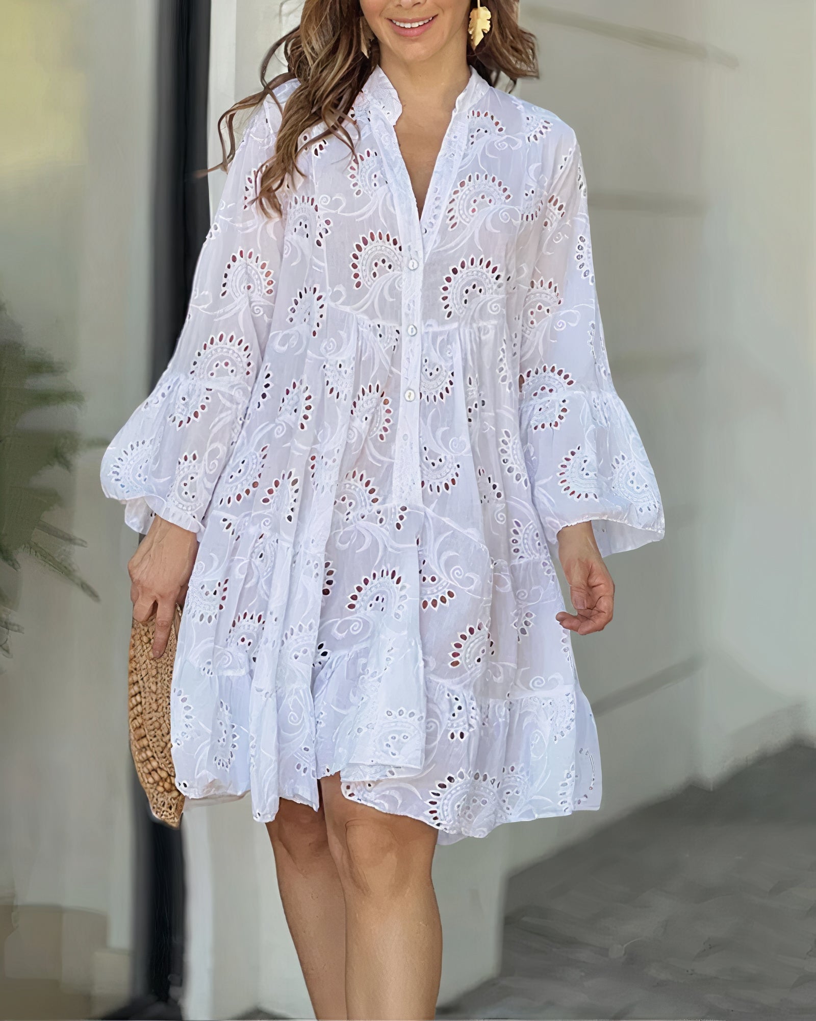 Elegant og komfortabel sommerkjole