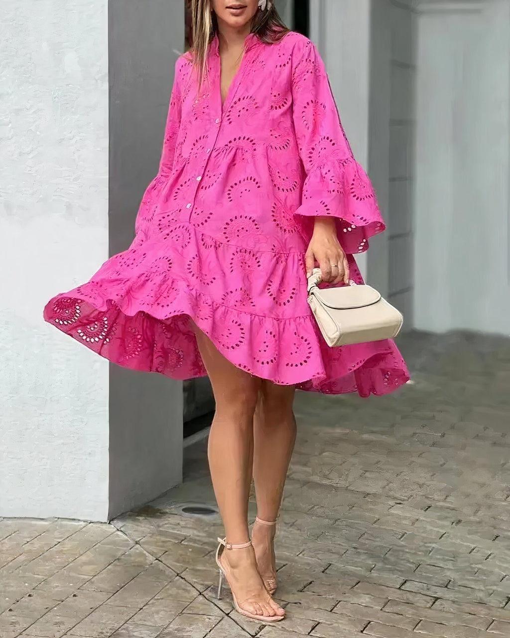Elegant og komfortabel sommerkjole