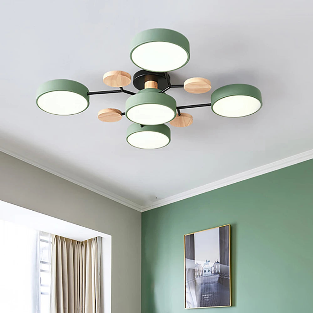 OLAN - Elegant designerlampe med håndlavet accent