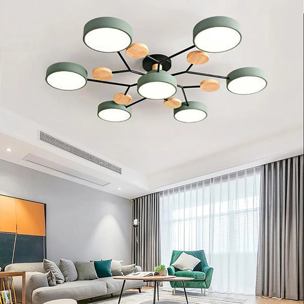 OLAN - Elegant designerlampe med håndlavet accent