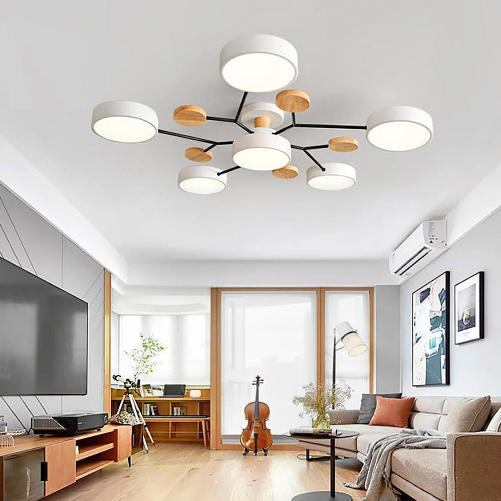 OLAN - Elegant designerlampe med håndlavet accent