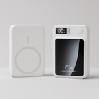 20000mAh Bærbar Powerbank med 22,5W Hurtig Opladning og Trådløs Strøm – Slank og Transportabel