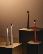 EMIL - Touch-styret bordlampe – aluminium, dæmpbar i 3 indstillinger