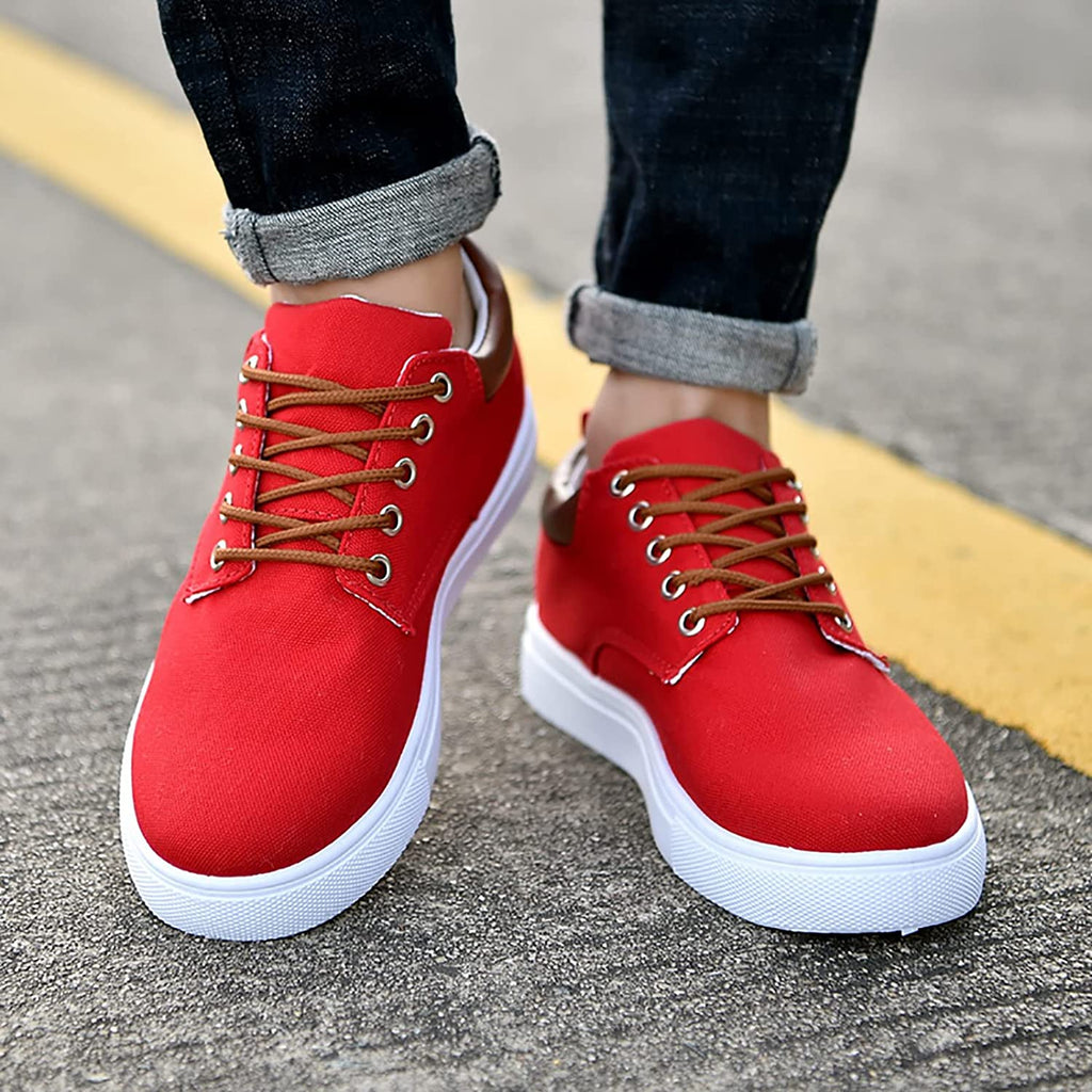Sneakers - Seje herresneakers med hvid sål