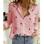 Trendy Casual Bluse - En Smart & Luftig Damebluse