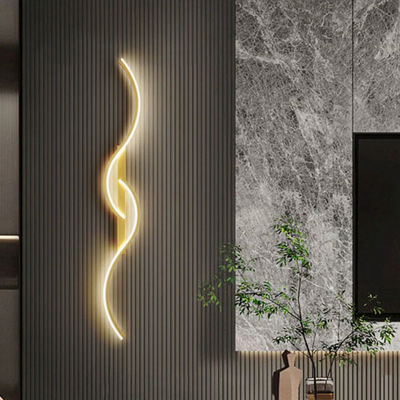Artistic LED Wall Lamp - Moderne Væglampe med Kunstnerisk Design