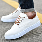 Sneakers - Seje herresneakers med hvid sål
