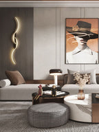 Artistic LED Wall Lamp - Moderne Væglampe med Kunstnerisk Design