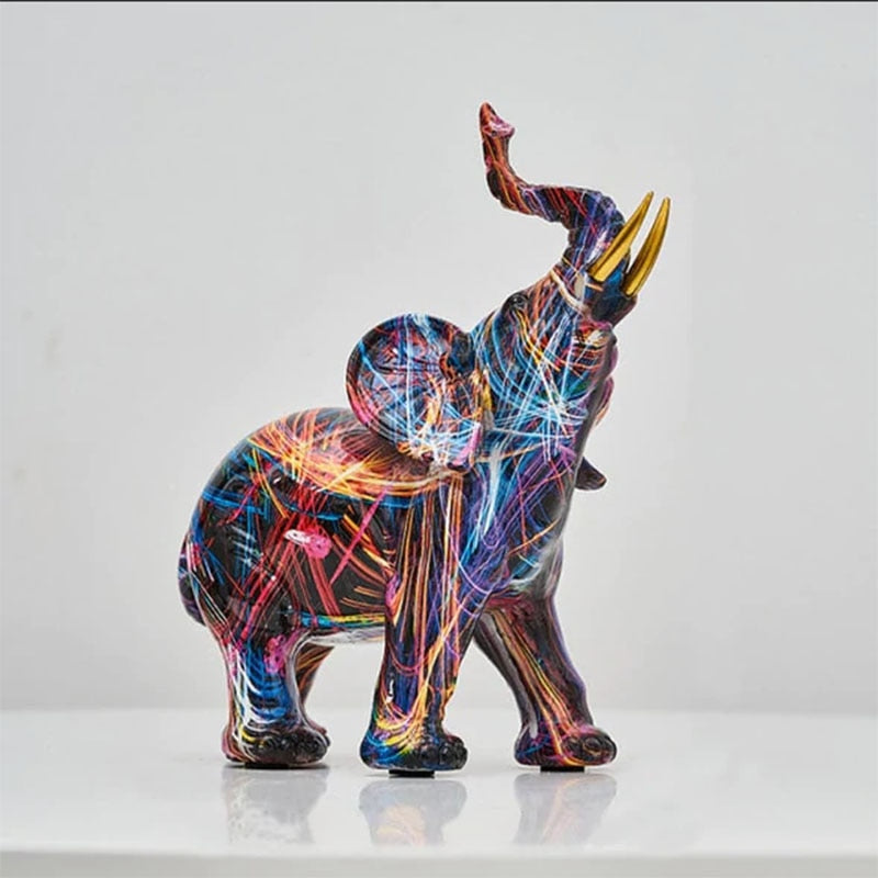 Artistic Abstract Elephant - EleGance