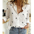 Trendy Casual Bluse - En Smart & Luftig Damebluse
