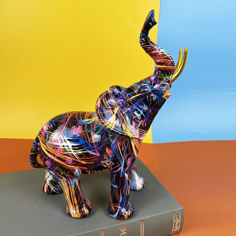 Artistic Abstract Elephant - EleGance