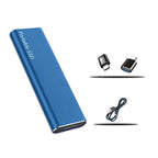 Kompakt og hurtig 4TB ekstern SSD-harddisk