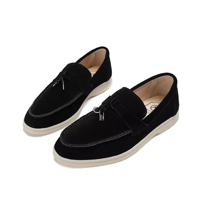 Elegante Dame Loafers med Spids Tå