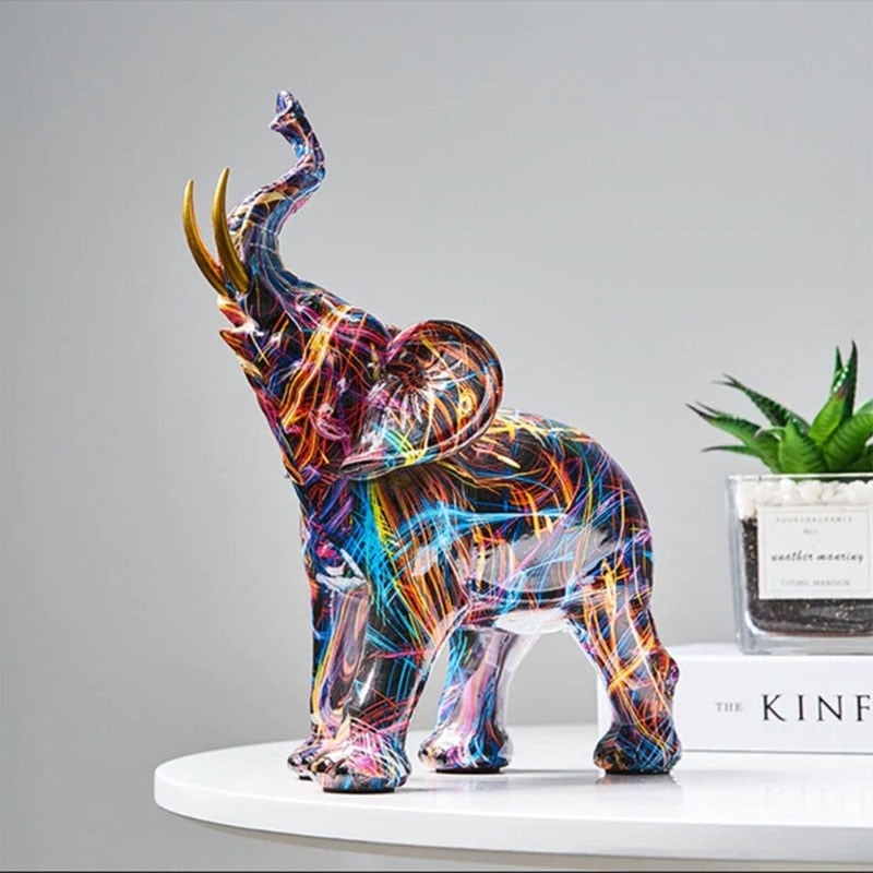 Artistic Abstract Elephant - EleGance