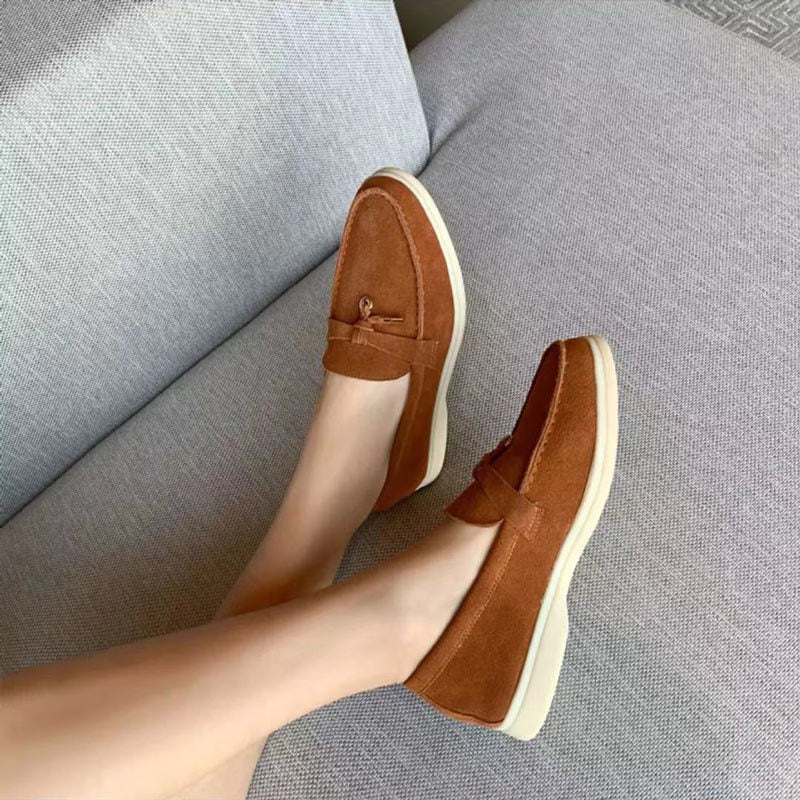 Elegante Dame Loafers med Spids Tå