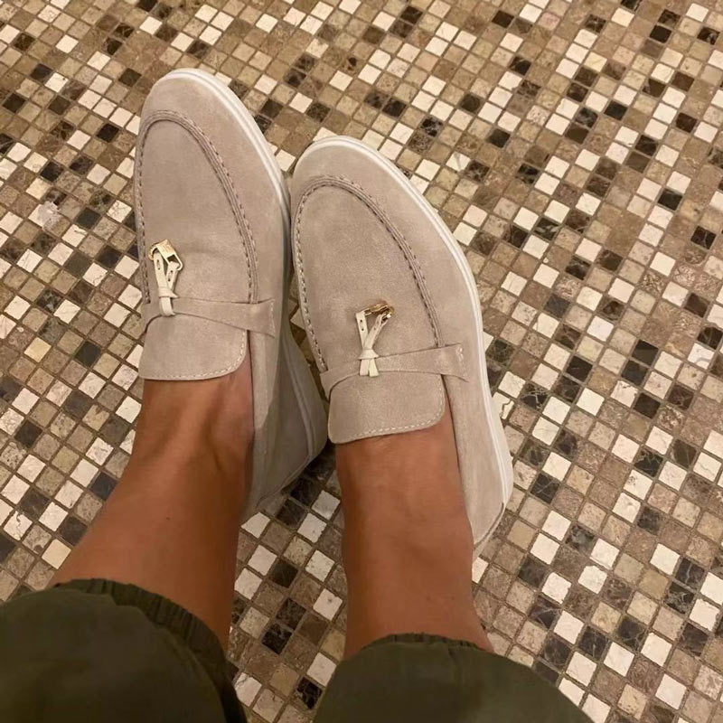 Elegante Dame Loafers med Spids Tå