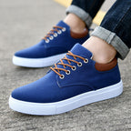 Sneakers - Seje herresneakers med hvid sål