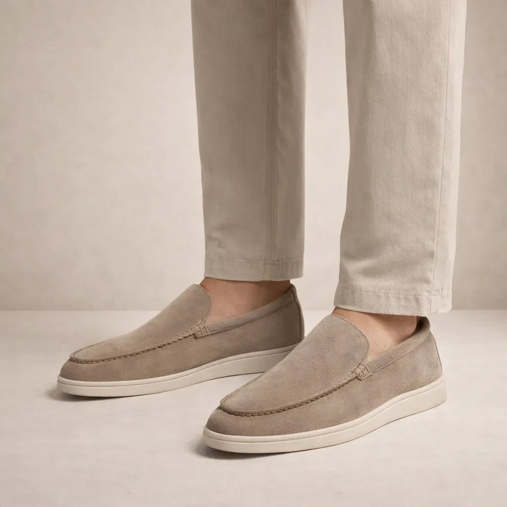 Stilfulde Læder Loafers til Mænd - Elegante og Komfortable
