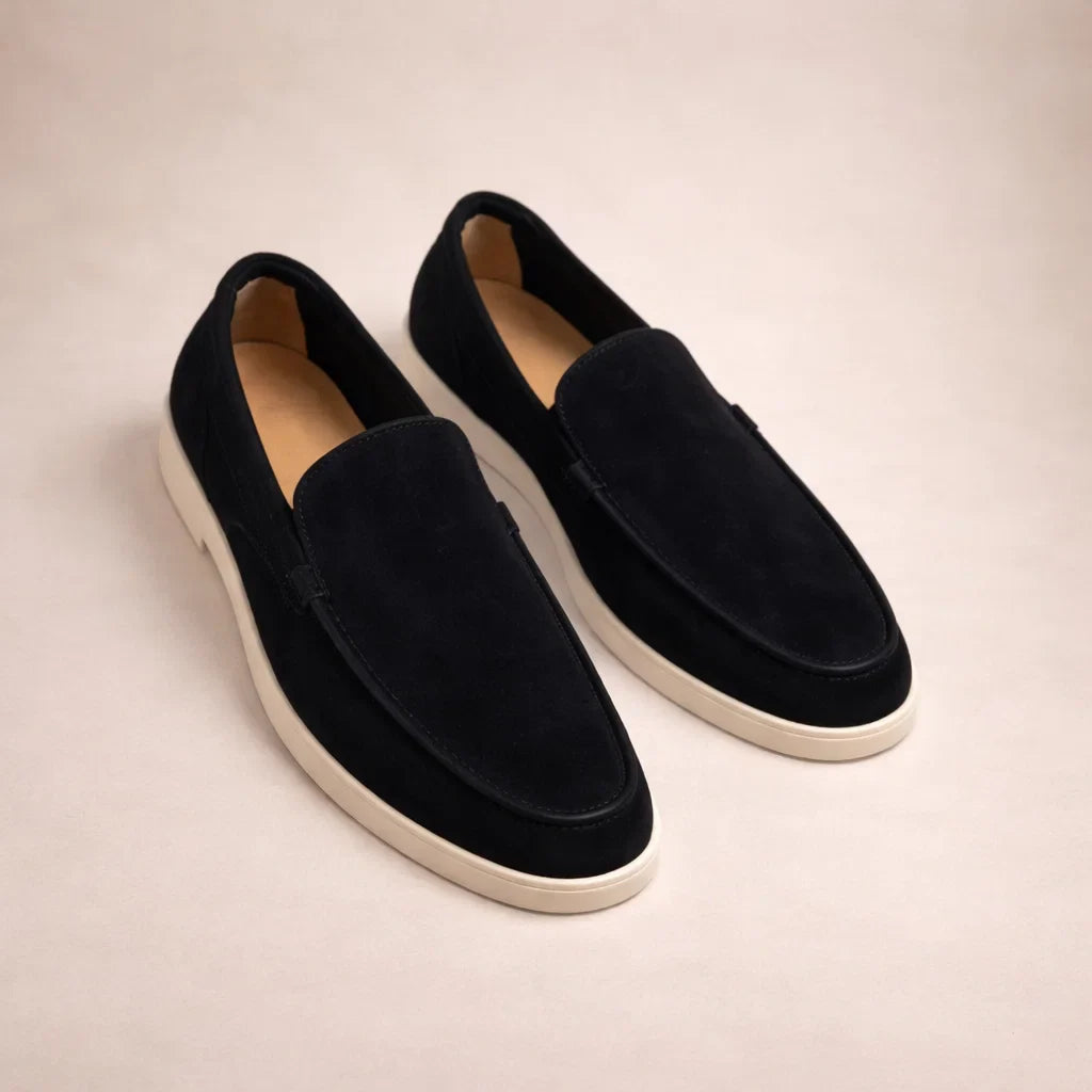 Stilfulde Læder Loafers til Mænd - Elegante og Komfortable