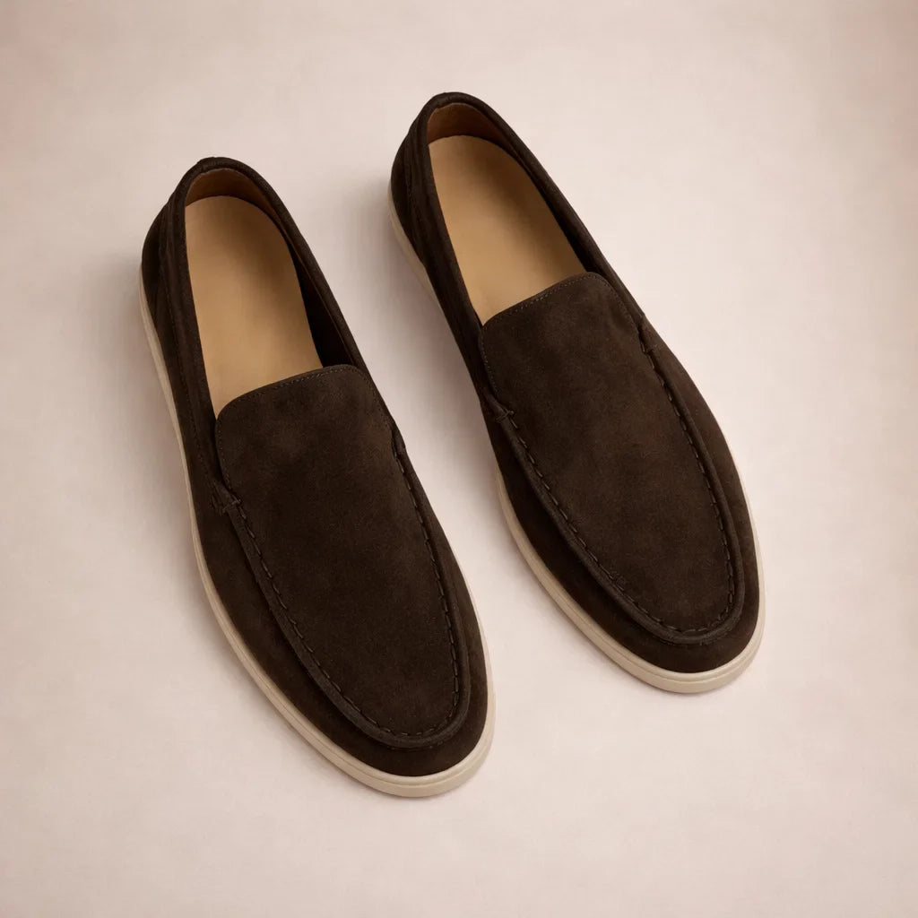 Stilfulde Læder Loafers til Mænd - Elegante og Komfortable