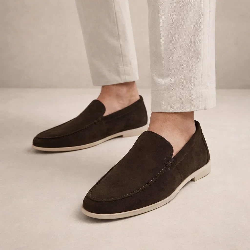 Stilfulde Læder Loafers til Mænd - Elegante og Komfortable