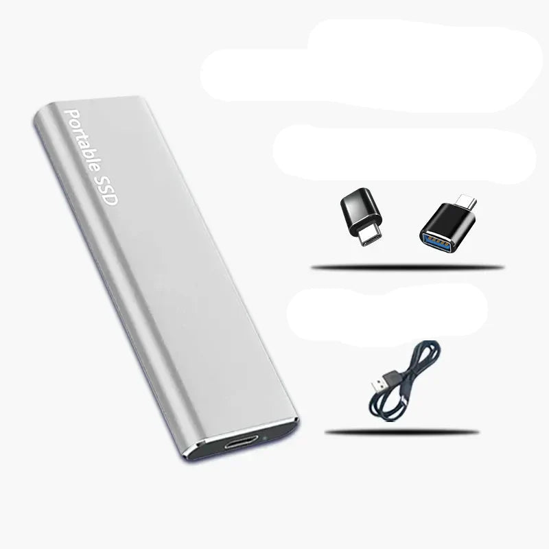 Kompakt og hurtig 4TB ekstern SSD-harddisk