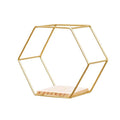 BODIL - Sekskantet Vægdekoration med Moderne Geometrisk Design