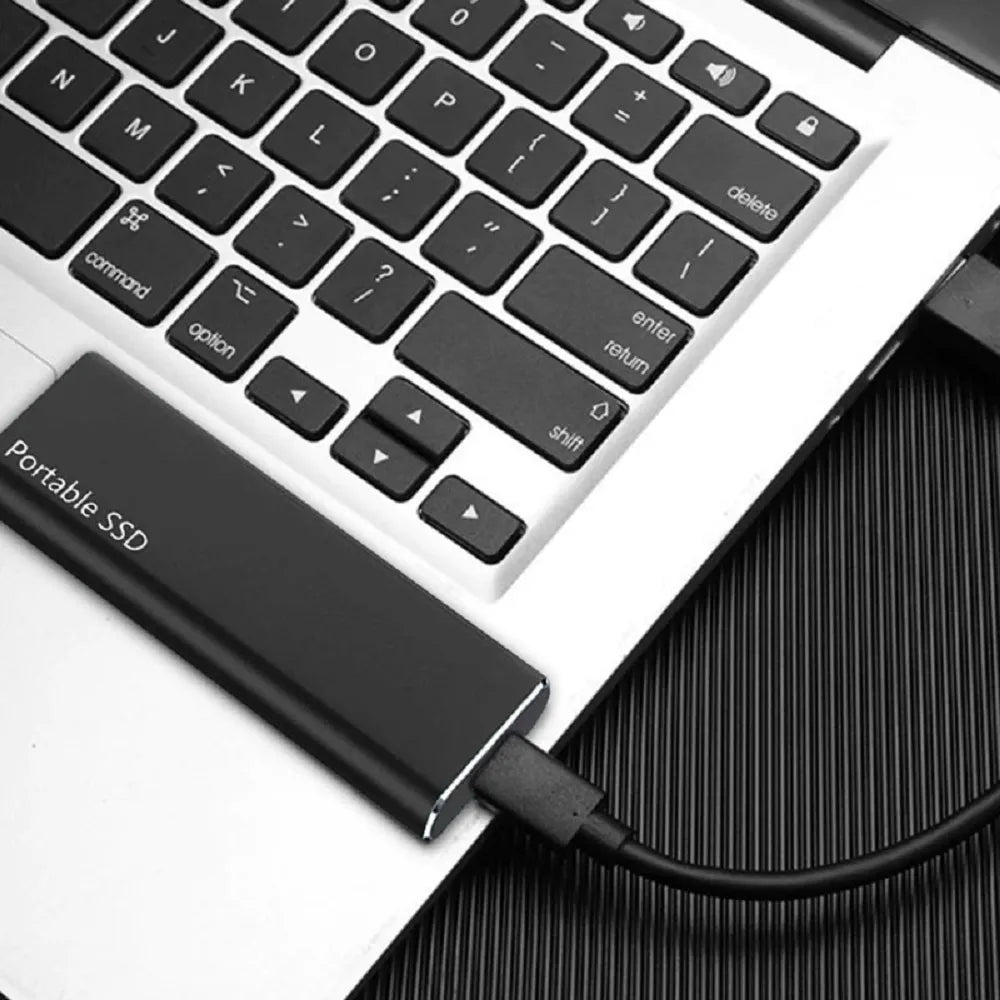 Kompakt og hurtig 4TB ekstern SSD-harddisk
