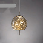 Elegant Pendellampe - Glas Skærm med Fe Motif