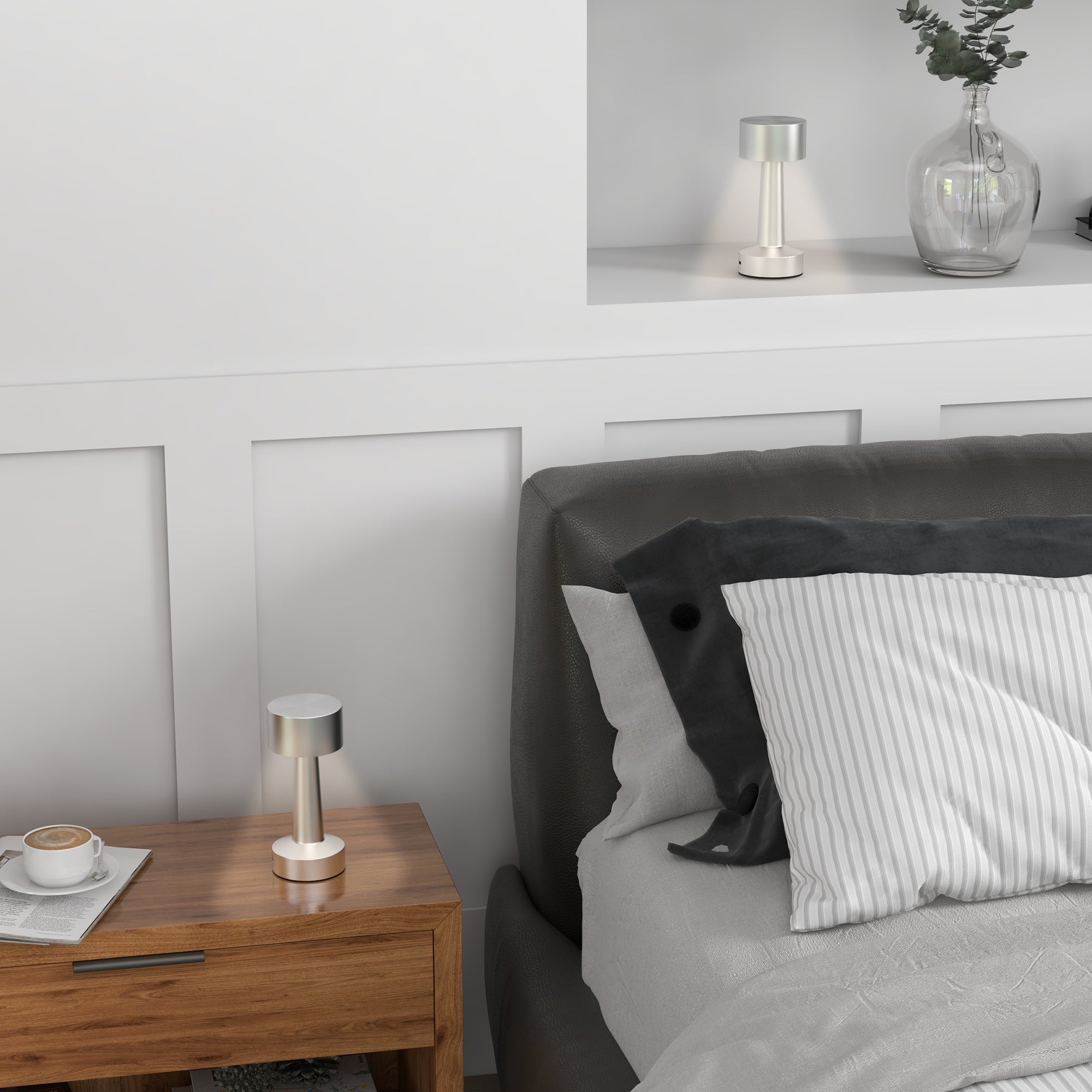 FILIP - Moderne og stilren touch-betjent LED-lampe