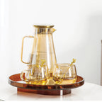 MAGNUS - Orange akrylbakke – moderne boligindretning