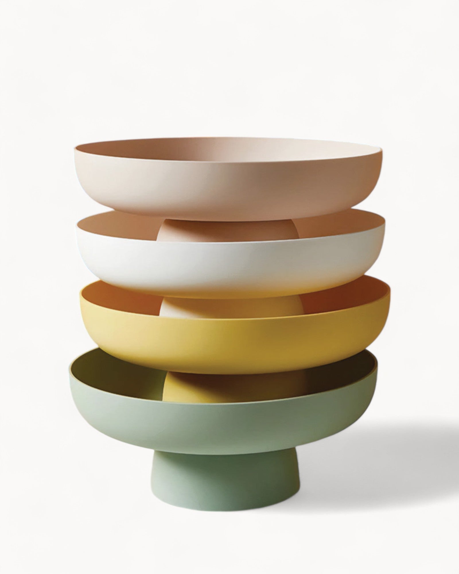 ASTRID - Dekorativ frugtskål i plast