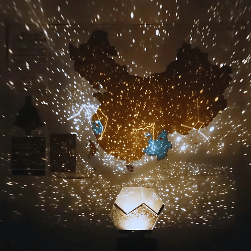 Kreativ Stjernehimmel Projektor med Fantastisk Belysning