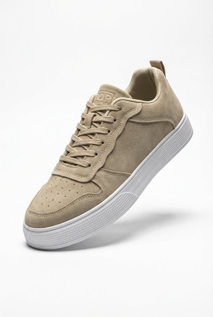 Enkle Low Top Sneakers - Chunky Tekstureret Såle