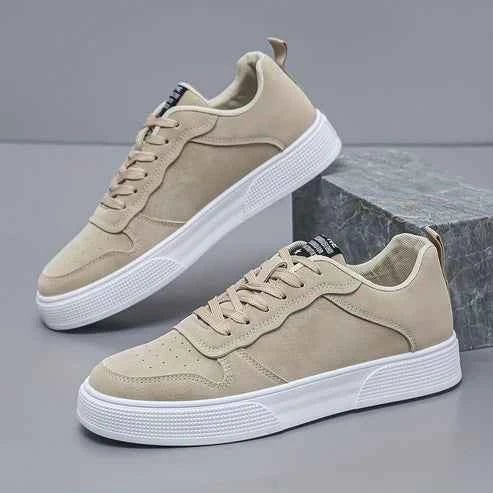 Enkle Low Top Sneakers - Chunky Tekstureret Såle